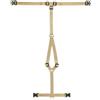 Haqihana srl Haqihana Pettorina ad H Gold in Nylon per Cani, xl