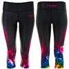 WINSHAPE Damen Functional Power Shape 3/4-Tights Leggings Anti-Rutsch AEL102 Cosmic, Slim Style, Fitness Freizeit Sport Yoga Workout, 3-4 Donna, M