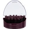 Remington Bigodini Riscaldabili - Sistema Easy Clip: per ricci definiti in modo uniforme - Tecnologia ionica per capelli liberi dal crespo, 3 misure: 19 mm, 22 mm, 27 mm, nero-viola, KF40E