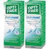 OPTI-FREE Puremoist Soluzione Per Lenti A Contatto, Bottiglia Singola, color Transparente, 300 ml, 1 (Confezione da 2)