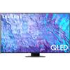Samsung QE98Q80CATXZT Televisione Smart TV 98 Pollici Qled 4K Serie 8 Superslim Carbon Silver"