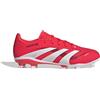 ADIDAS scarpe gomma ADIDAS Predator league fg/mg junior rosso/bianco