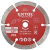 EXTOL PREMIUM Disco da taglio diamantato, ∅89 x 1,0 x 10 mm