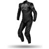 Spyke Tuta Moto Divisibile in Pelle Spyke ESTORIL SPORT Nero