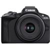 Canon EOS R50 + RF-S 18-45mm f/4.5-6.3 IS STM (Nera)