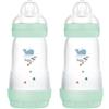 MAM Biberon Easy Start 260ml bio-circolare conf. Doppia verde - Mam