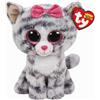 Ty Kiki la gattina con gli occhi rosa scintillanti - peluche 15 cm - ty beanie boos