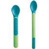 MAM Set da due cucchiai heat sensitive & cover, neutro - MAM