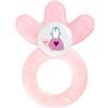 MAM Cooler Dentaruolo, Massaggia gengive neonati 4+ mesi rinfrescante e lenitivo, Con 5 diverse sagomature per sollievo nella dentizione, Rosa
