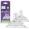 Philips Avent Tettarella Natural Response flusso 2 (lento). Età consigliata: 0-3m. 2pz SCY962/02 tettraelle per biberon - Philips Avent