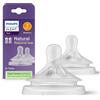 Philips Avent Tettarella Natural Response flusso 3 (medio). Età consigliata: 3-6m. 2pz SCY963/02 tettraelle per biberon - Philips Avent
