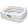 Bestway Bagnetto Baby Tub Quadrato Con Fondo Gonfiabile 86X86X25 cm. adatto Ai Box Doccia - Bestway