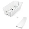 Stokke Vaschetta pieghevole Flexi Bath® x-large con supporto per neonati - white - Stokke®