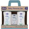 Chicco Baby Moments Set 1 Bagno corpo, Shampoo, Colonia - Chicco