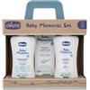 Chicco Baby Moments Set 2 Bagno corpo, Shampoo, Pasta Lenitiva - Chicco