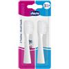 Chicco Testine spazzolini elettrici 2 pz - Chicco