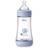 Chicco Biberon Perfect5 azzurro 240ml in silicone 2 fori - Chicco