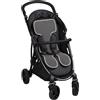 AirCuddle COOL SEAT foderina per passeggino grigio - aircuddle