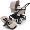 Bugaboo Fox 5 Navicella + seduta passeggino Black/Desert Taupe - Desert Taupe - Bugaboo