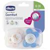 Chicco Succhietto comfort bimbo silicone 6-16m 2pezzi - chicco