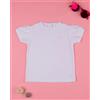 Prénatal T-shirt maniche corte bianca bimba