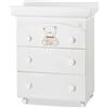 italbaby Bagnetto cassettiera Mon Amour Bianco - Italbaby