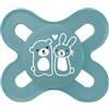 MAM Succhietti Original Start 0-2m silicone bio-circolare conf. Doppia azzurro/grigio - Mam