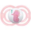 MAM Succhietti Perfect 6+m silicone bio-circolare conf. Singola rosa - Mam