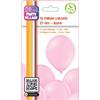 Bigiemme Pallone lattice 10,5" - 27 cm - 12 Palloncini - Rosa