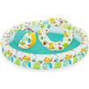 Bestway Set piscina barriera corallina a 2 anelli 122x20 cm - bestway