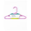 Giordani Appendiabiti per bambini in plastica rosa 6 pezzi - Giordani