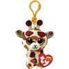 Ty Anello porta chiavi di peluche - beanie boos clips - giraffa stilts - ty