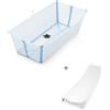 Stokke Vaschetta pieghevole Flexi Bath® con supporto per neonati - Ocean Blue - Stokke®