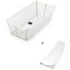 Stokke Vaschetta pieghevole Flexi Bath® x-large con supporto per neonati - sandy beige - Stokke®