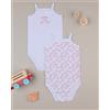 Prénatal Pack 2 body canotta bimba organic cotton