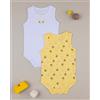 Prénatal Pack 2 body canotta bimba organic cotton