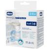 Chicco Succhietto Dual Soft Azzurro 2 pezzi | 2-6 mesi - Chicco