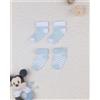 Prénatal Pack 2 paia di calze in cotone azzurro e righe