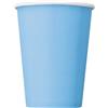 Bigiemme Bicchiere Carta 266 Ml - 14 pezzi - Azzurro
