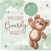 Bigiemme Tovagliolo 25 X 25 cm- 16 pezzi - Teddy Bear