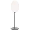 Sovil Piantana Ovale E27 Sovil Egg Alluminio - 381/72