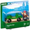 Brio World - Auto Sportiva per Bambini dai 3 Anni in su - Compatibile con Tutti i Set e Accessori ferroviari BRIO