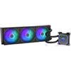 Endorfy Navis F360 ARGB - Dissipatore a Liquido AIO per CPU, radiatore da 360mm, Pompa PWM, 3X ventole Fluctus 120 PWM ARGB, Intel LGA 1700/1200/115x & AMD AM5/AM4