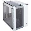 Corsair Crystal 280X Case da Gaming, Micro ATX Vetro Temperato, Bianco