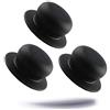 Kerafactum® - Pomello di ricambio per il coperchio delle pentole, universale, in plastica, diametro 7 cm