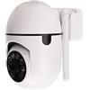Zunate Telecamera di Sicurezza Wi-Fi, CCTV Wireless per Interni, Rotazione Orizzontale di 350° e Verticale di 90°, Audio Bidirezionale, Visione Notturna
