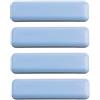 cyclingcolors 4x feltrini in teflon piedini per mobili autoadesivo 19 x 70mm tondo rotondo scivoli adesivi sedie tavolo