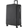travelite valigia rigida a 4 ruote grande 96 litri, serie bagagli BALI: Trolley rigido in ABS con chiusura a combinazione TSA, 77 cm