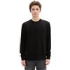 TOM TAILOR Denim Maglione da Uomo, 39237 - Mouline Marrone, S