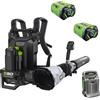 EGO LBPX8000 - Soffiatore a batteria a zaino - 2x 56V/10Ah
